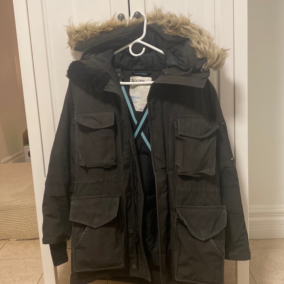 Golden by Tna true north parka in black . Stylish and will keep you very warm! - Picture 2 of 3
